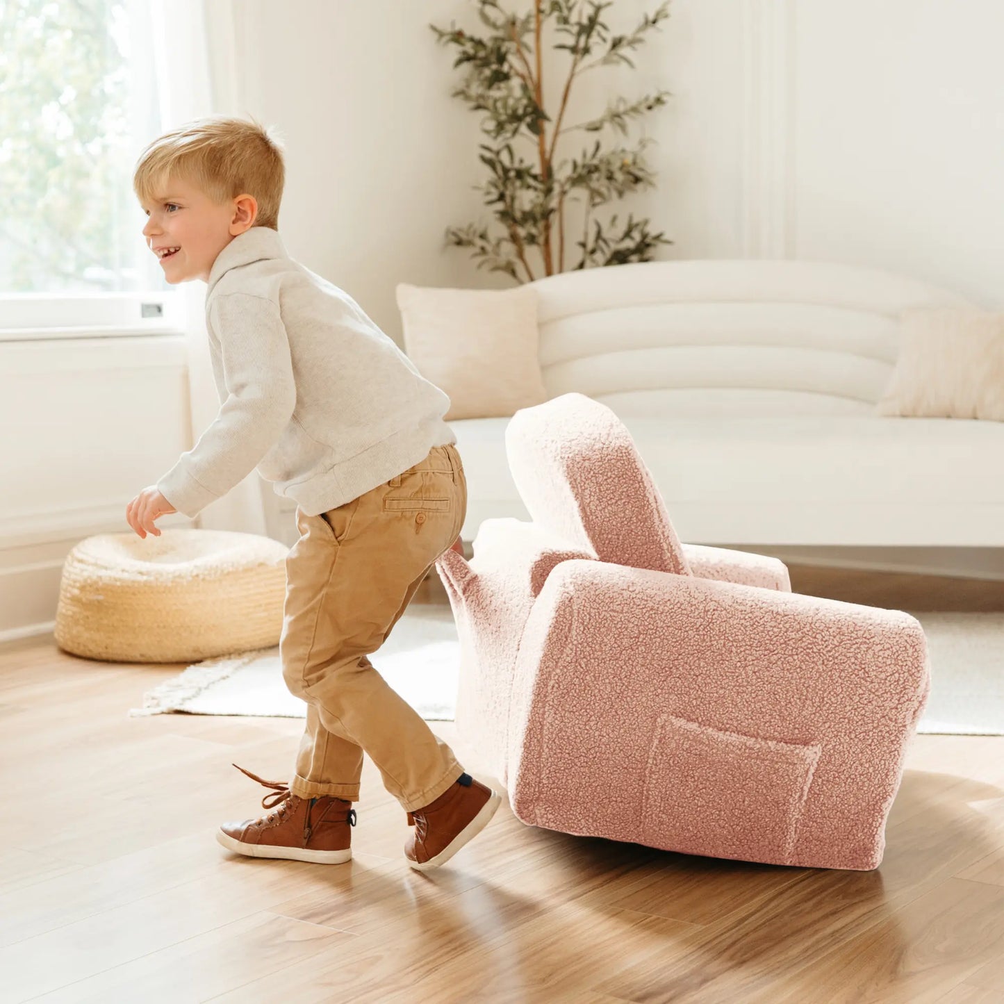 Tiny Land® Afternoon Couch —— Pink Kids Chair