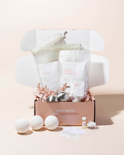Confetti cake diy bath bomb kit