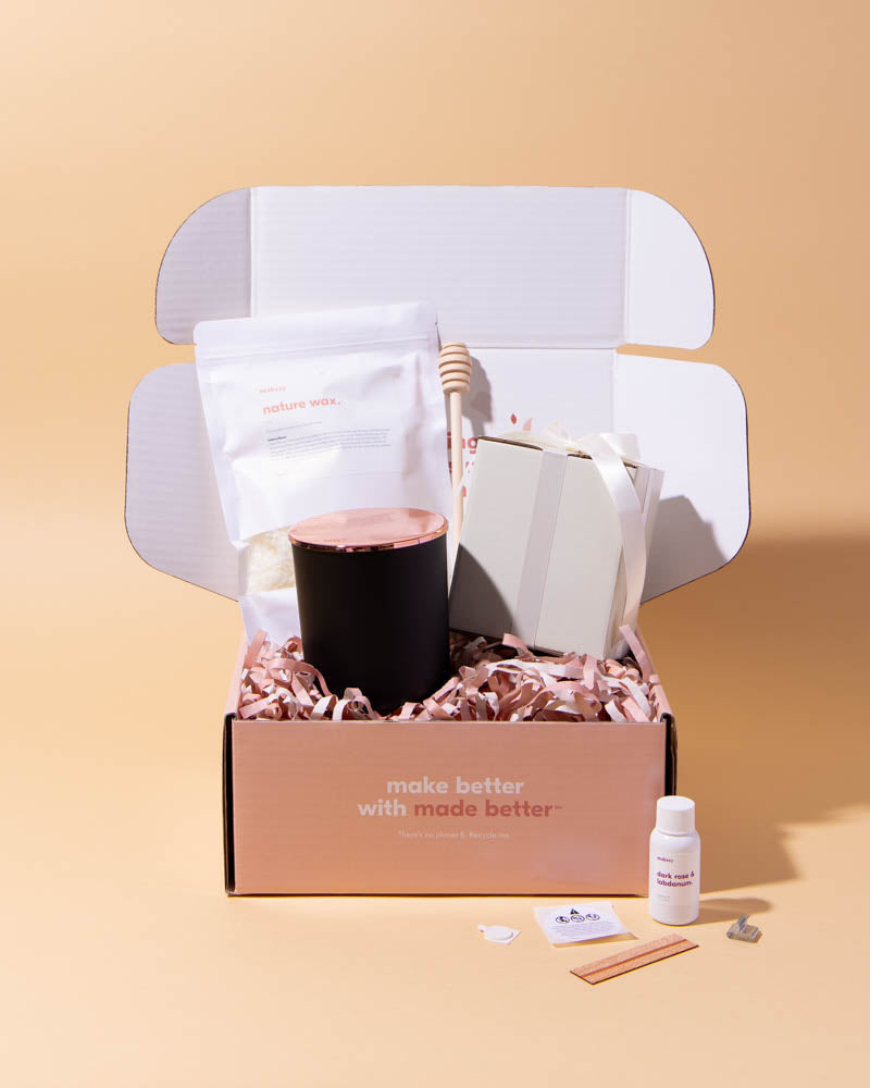 Date night diy candle making kit