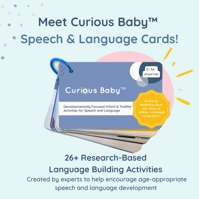 Curious Baby Speech & Language Cards (0-36 months)