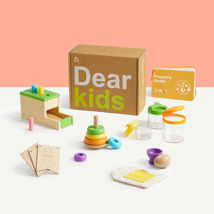 Tiny Land® Montessori Toys Set for Infants (10-12 month)