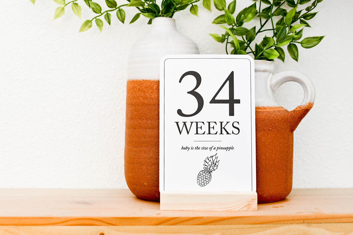 Pregnancy Milestone Cards | Baby Announcement | Expecting Mom Gift