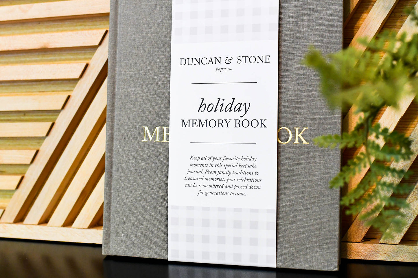 Holiday Memory Book & Family Keepsake