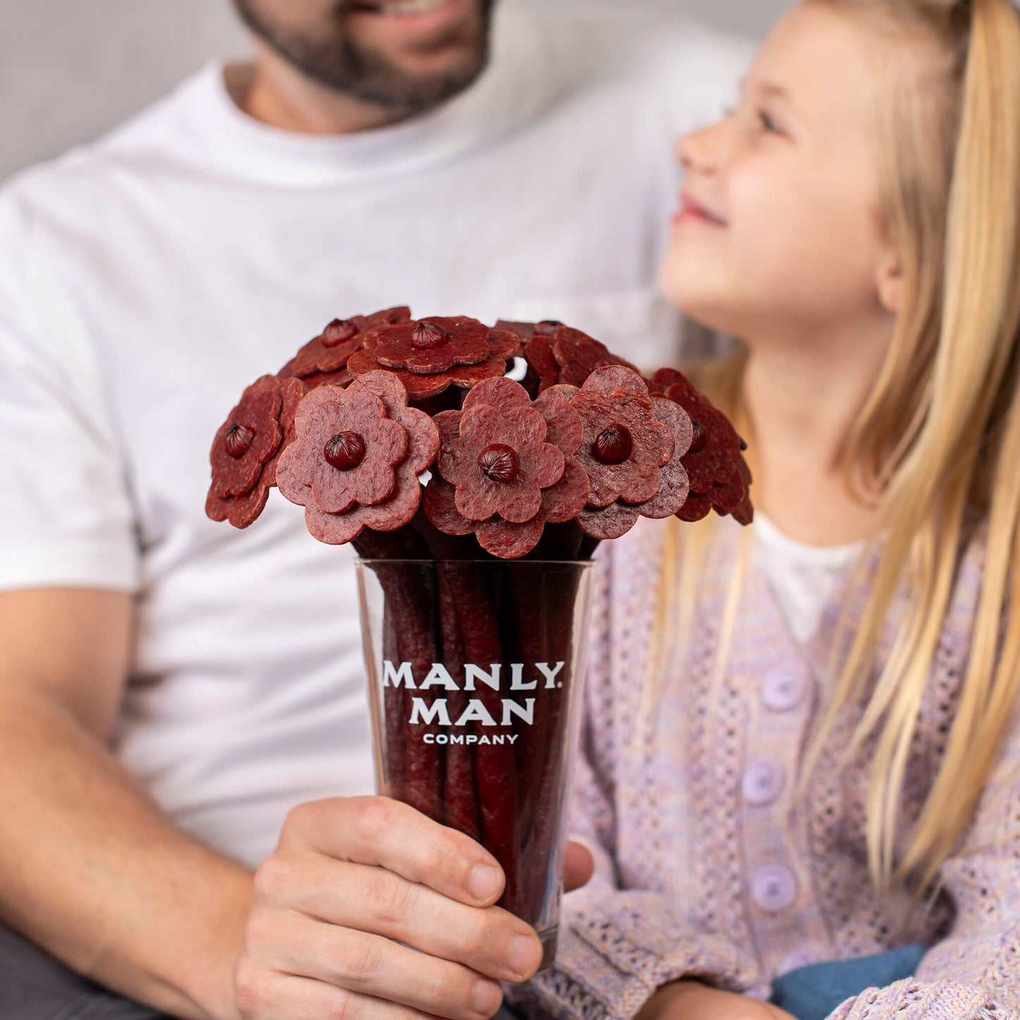 Beef Jerky Flower Bouquet