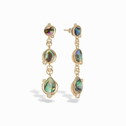 Abalone Stardrop Earrings