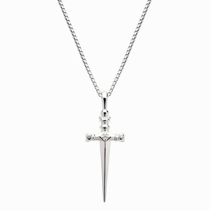 Diamond Sword Necklace