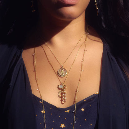 Triple Moon Necklace