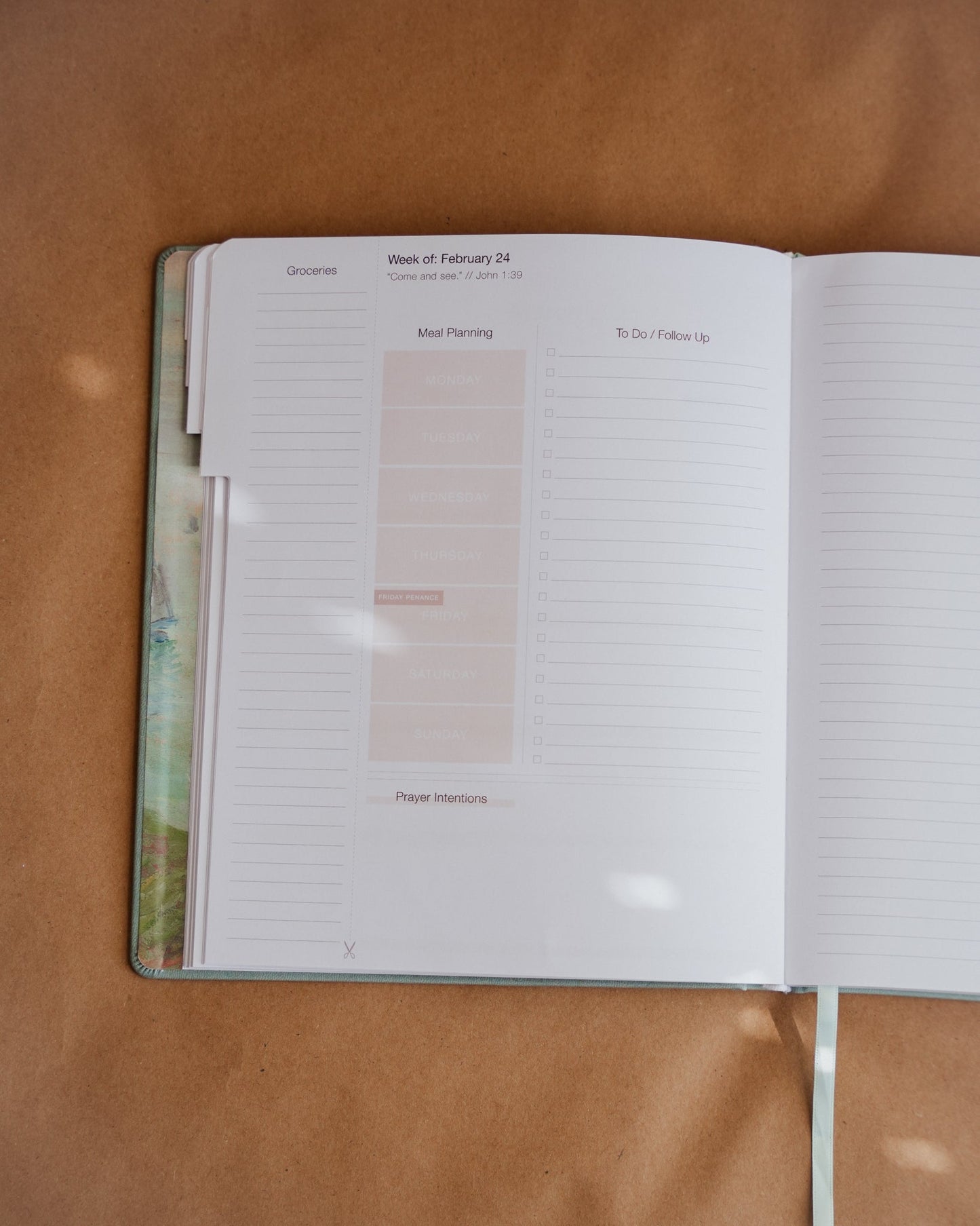 2025 Calendar Year Catholic Liturgical Planner // Big Layout