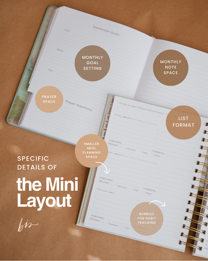 2025 Calendar Year Catholic Liturgical Planner // Mini Layout