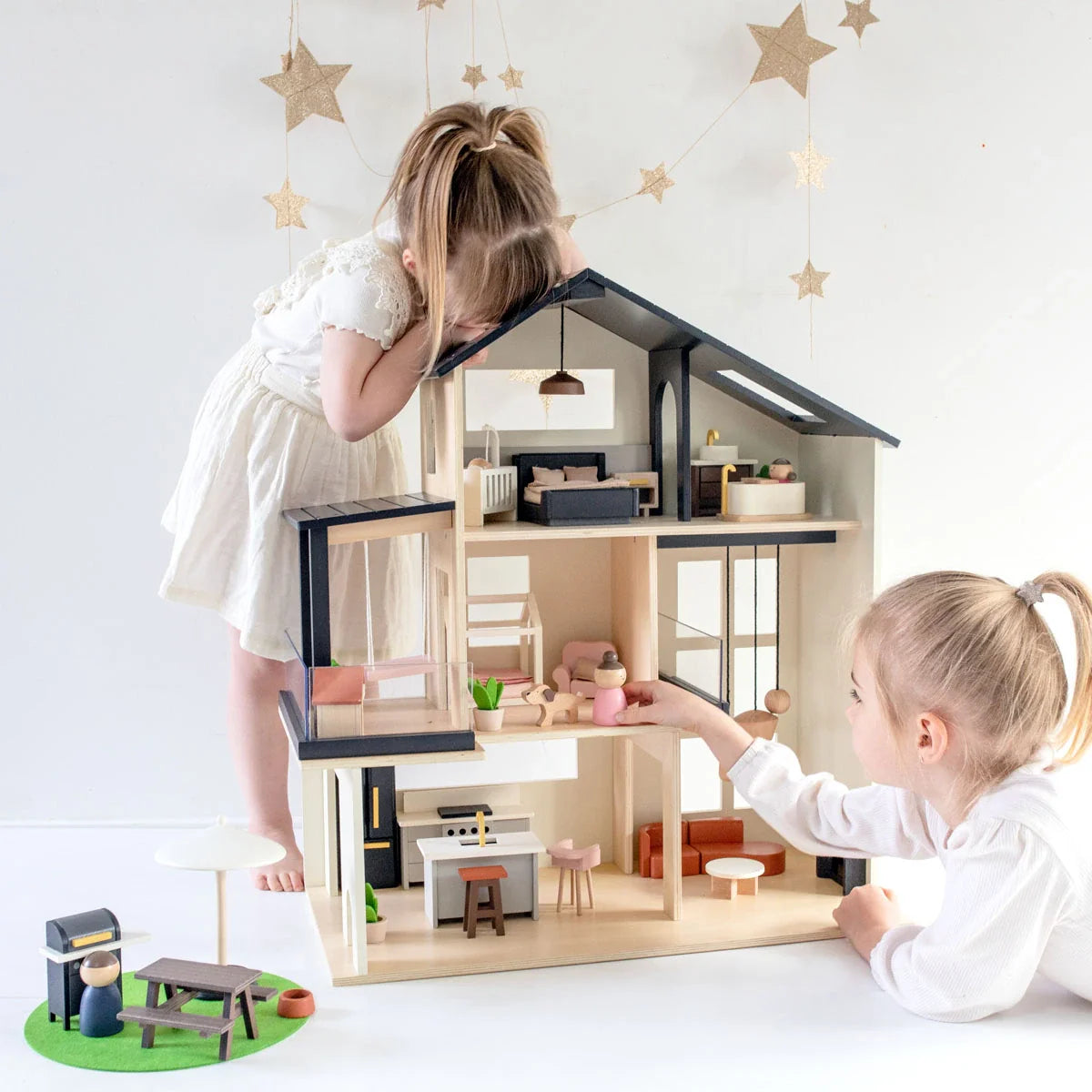 Tiny Land® Modern Family Dollhouse