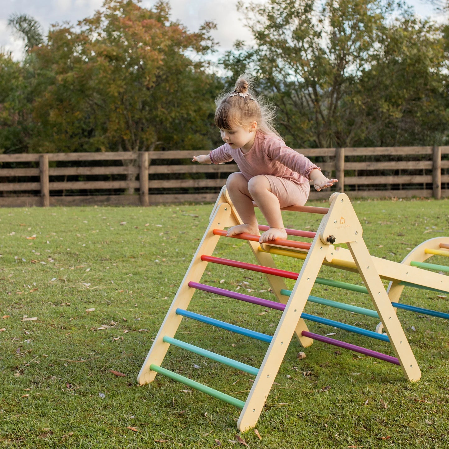 Tiny Land® 5-in-1 Rainbow Climbing Set