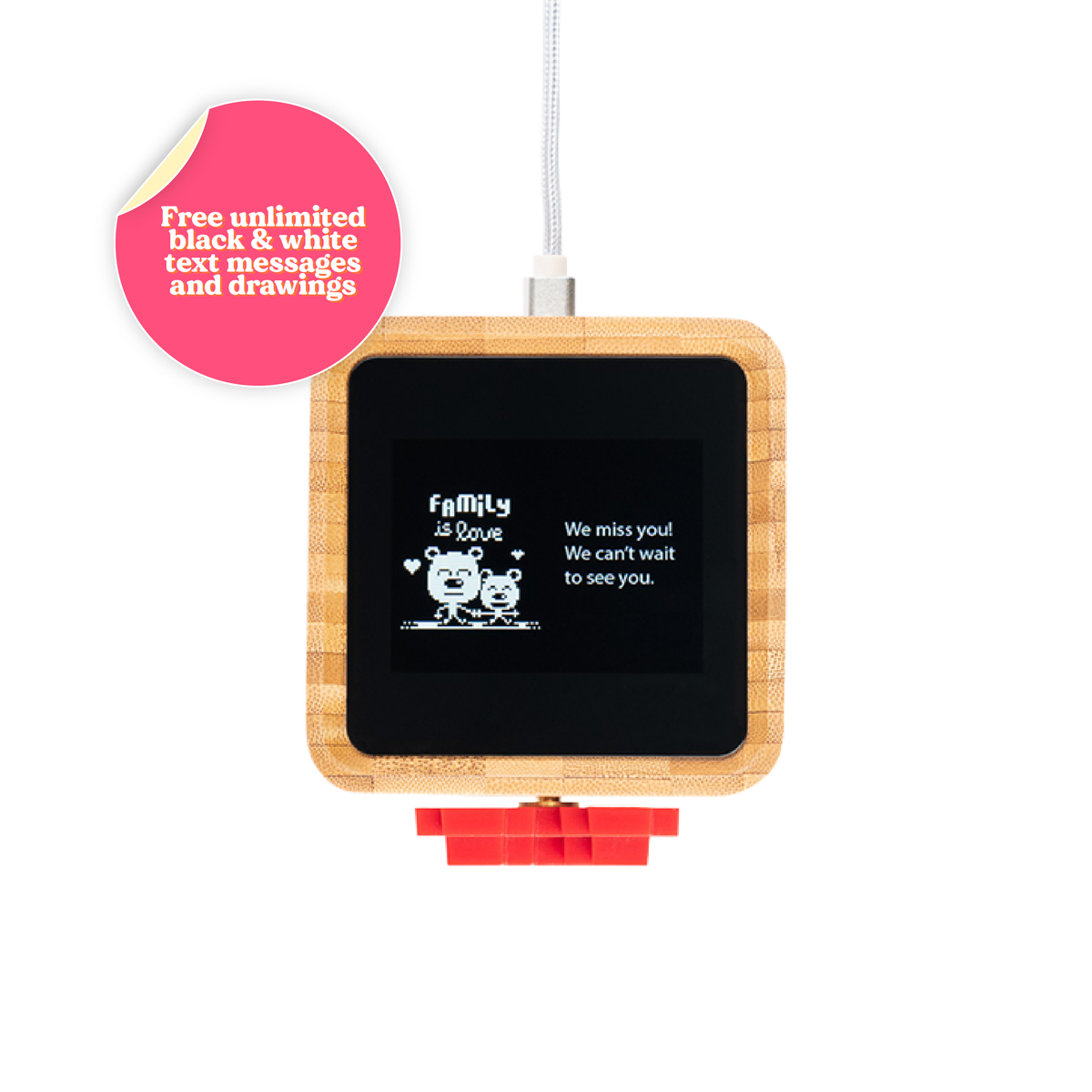 Long Distance Messenger Box Long Distance Gifts For Him Lovebox Photo Messenger – Send Messages ...