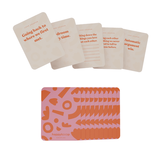 30 days of Love Coupons Mini Cards Deck